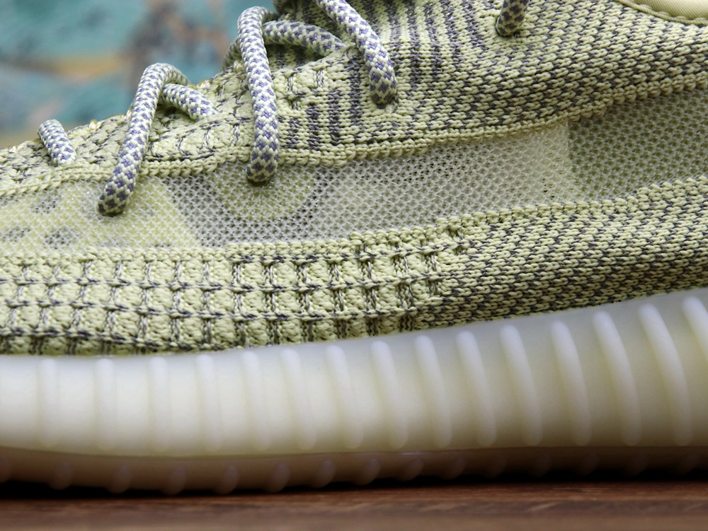 【大黑家】椰子350v2 丁黄天使 v:75357418 真假对比