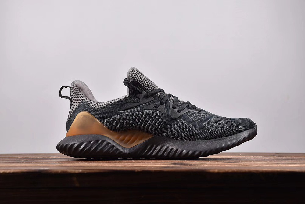 adidas alphabounce hpc ams 3m反光 阿尔法三代 黑金