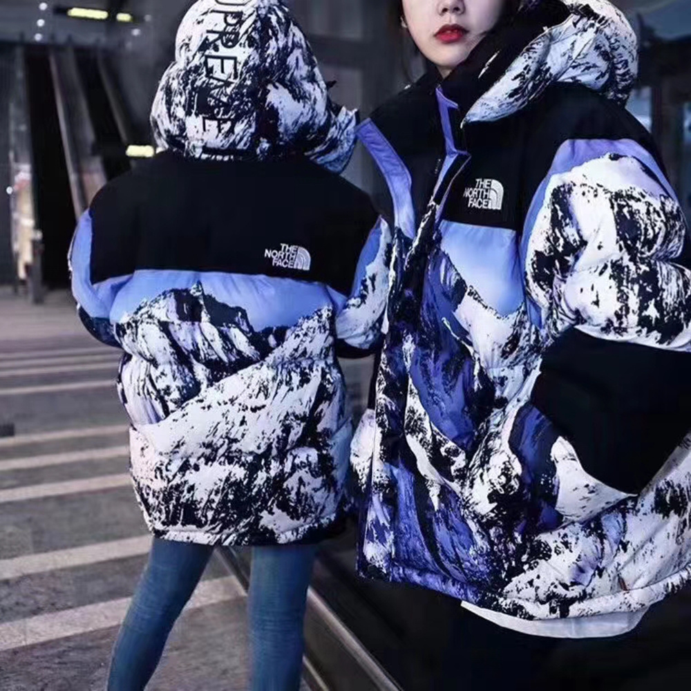 sup x tnf 雪山羽绒服