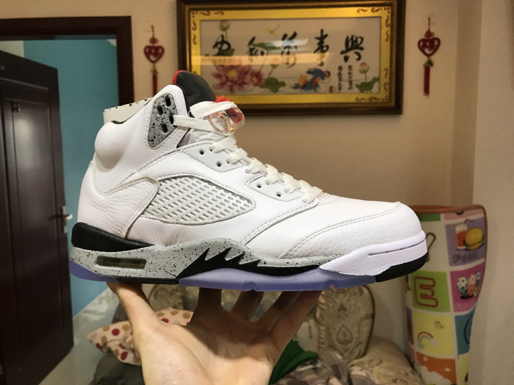 aj5白水泥airjordan5whitecement