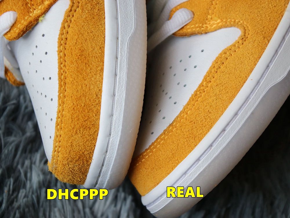 dunksb湖人真假对比