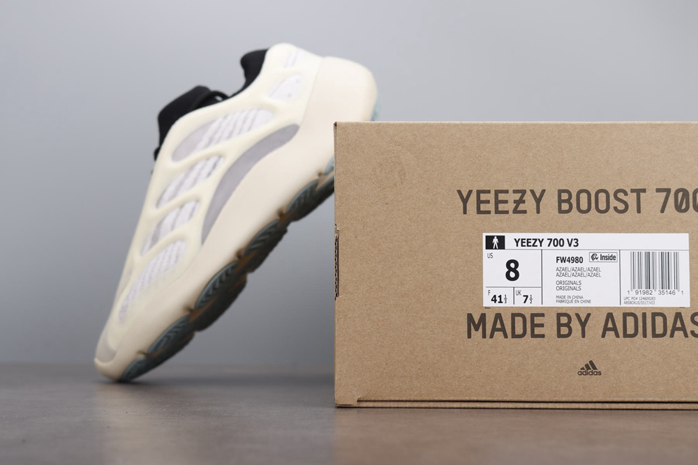 yeezy 700v3 白
