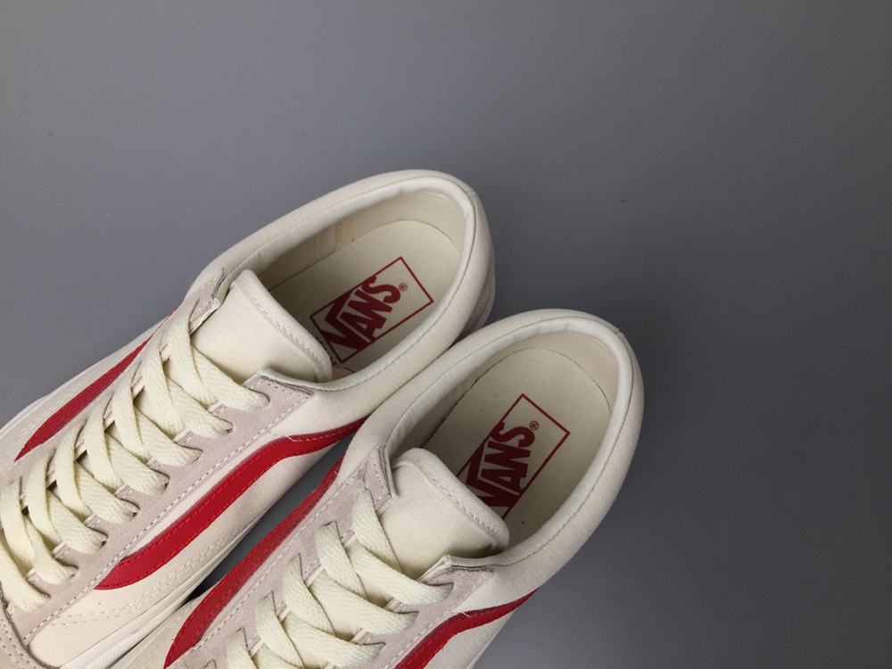 万斯vansstyle36marshmal帆布板鞋白红vn0a3dz3oxs