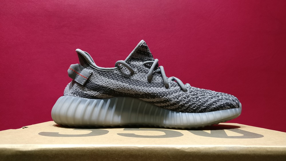 adidasyeezy350v2belugarealboostbasfbb1826阿迪达斯椰子350二代灰橘
