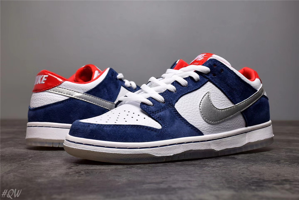 nike dunk sb 白蓝红